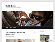 Tablet Screenshot of daddy-drinks.com